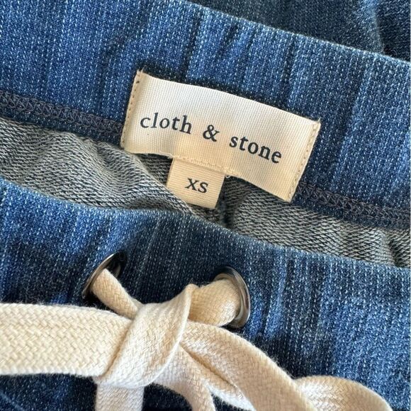 NEW Cloth & Stone Tencel Cotton Blend Drawstring Pocket Pants Size XS - Picture 8 of 10